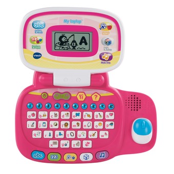 VTech - Genio MAX, My First Real Pink Metal Computer, Children's Computer  with 7 Inch Color Screen