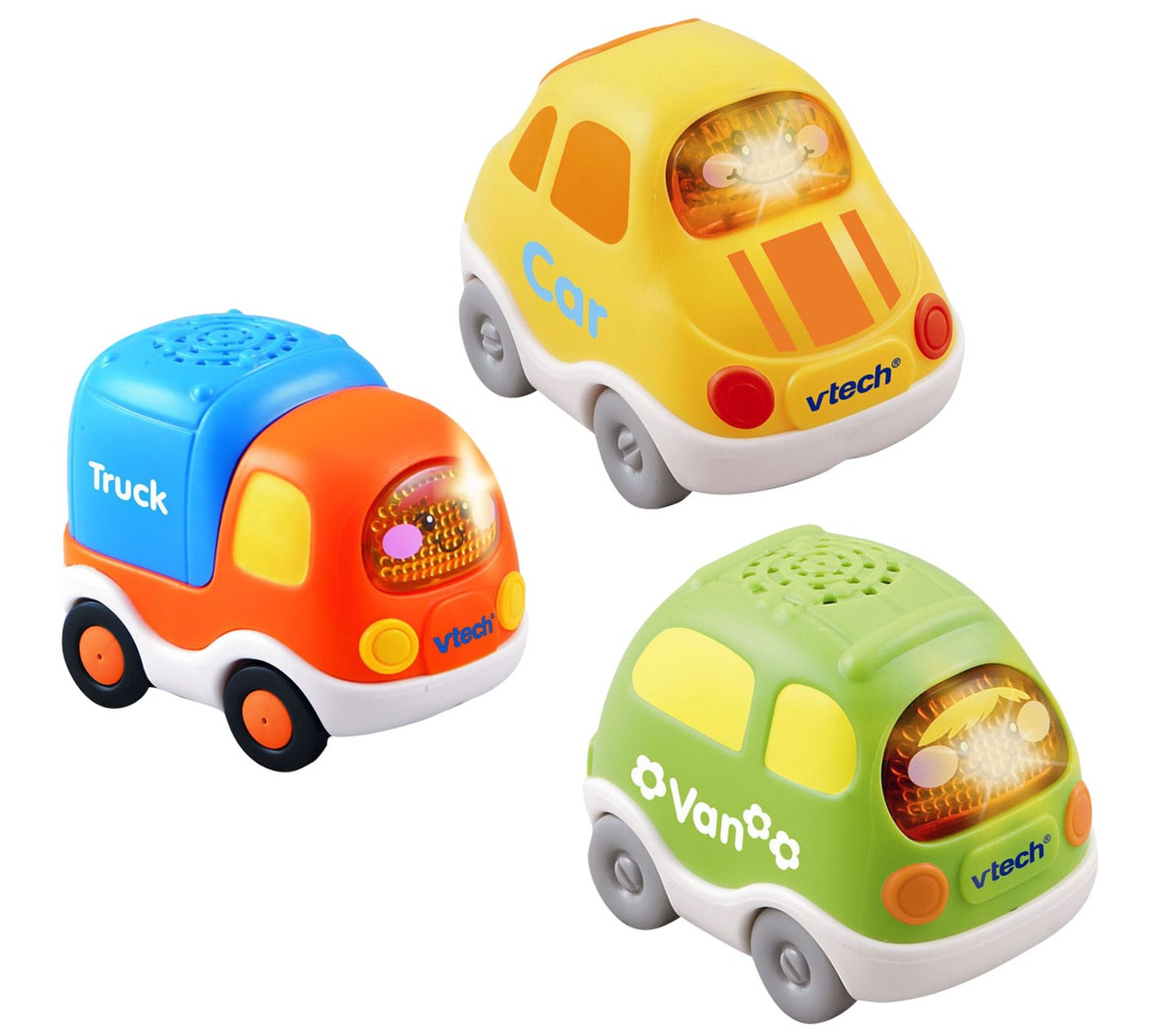 VTech - Assorted Interactive Cars TutTut Bólides, Valid for All playsets of  The TutTut Collection, Each Includes Button with Surprise Interaction