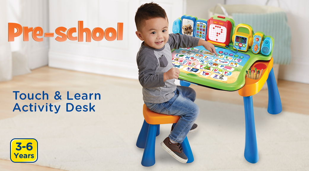 Touch & Learn Activity Desk. 3-6 Years.